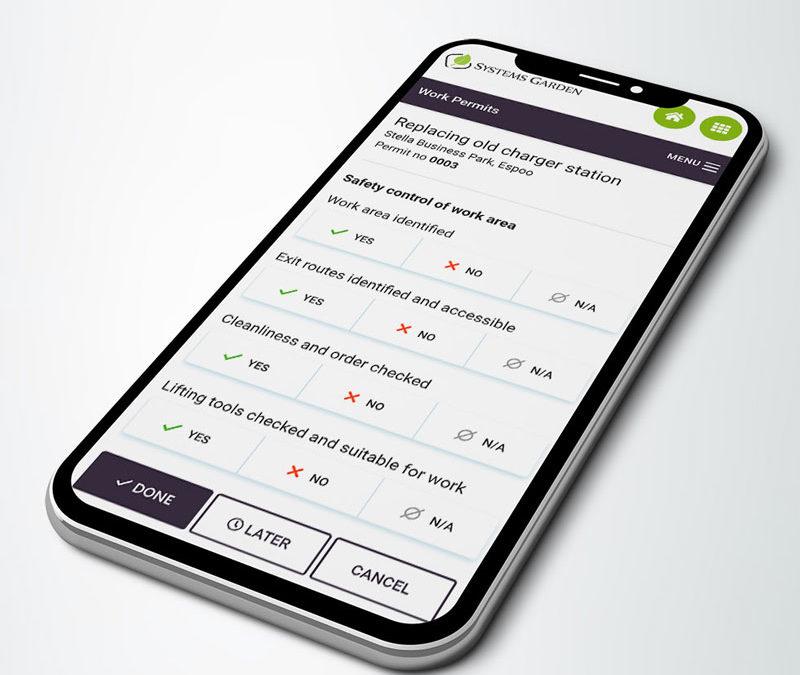Digital work permit solution